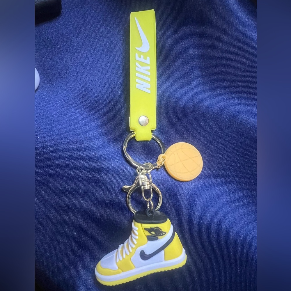 Yellow Jordan 1 Keychain